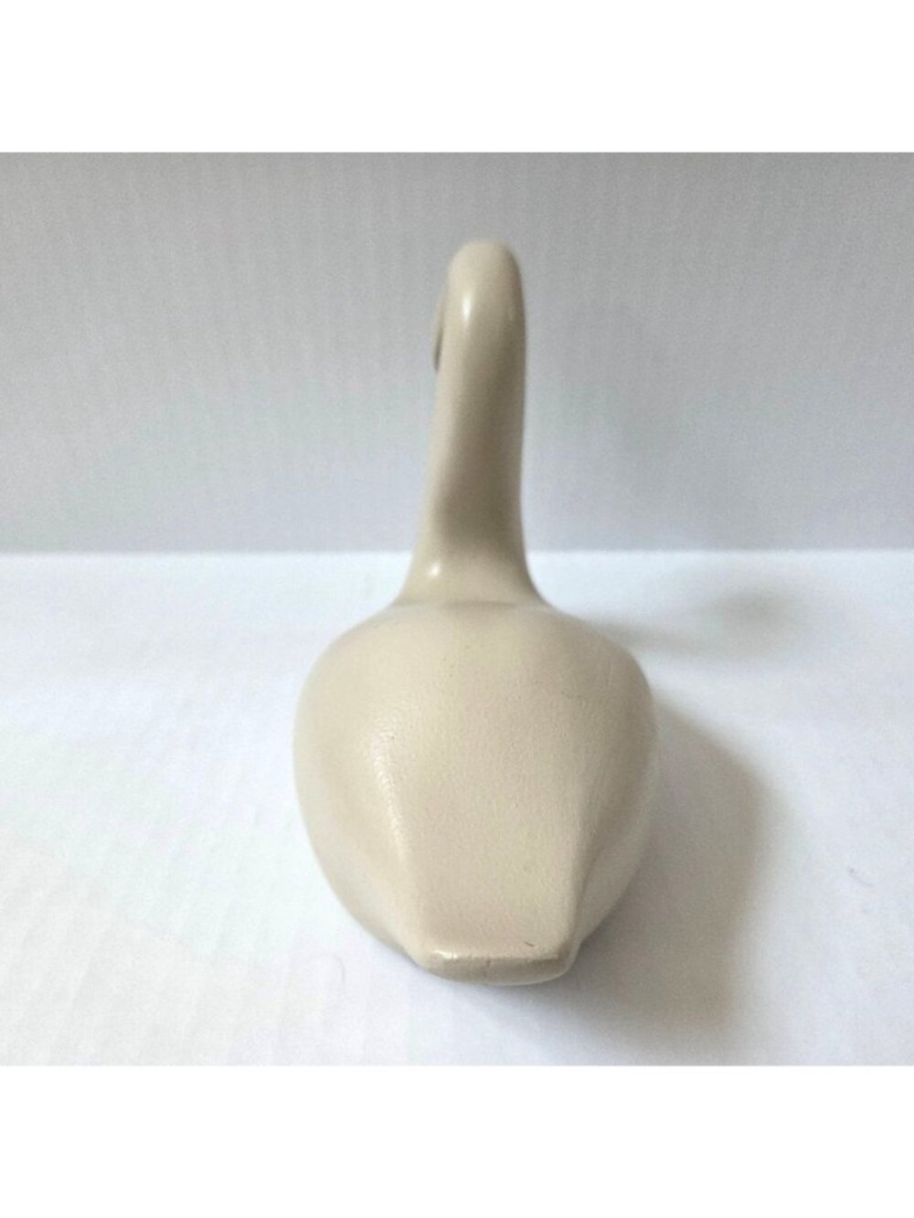 Handmade Swan Decoy Wooden Folk Art Sculpture Primitive Country Decor 7.5"X5.25" - Picture 11 of 12